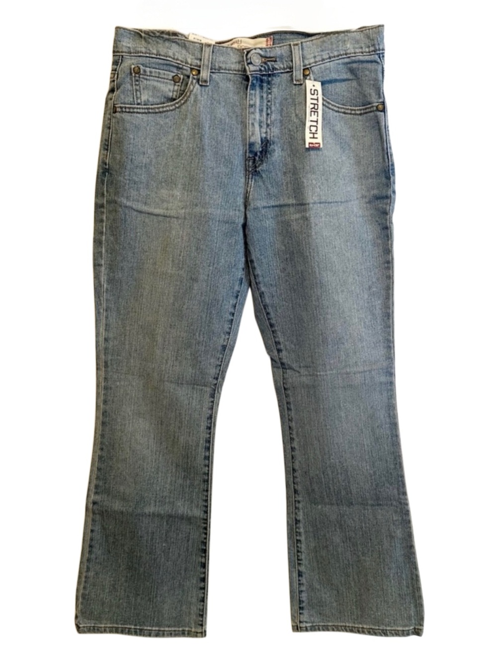 Levi’s 515 Nouveau Bootcut Jeans Women’s 10 Short Stretch Low Rise NWT